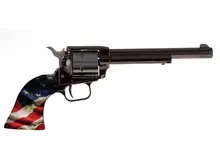 Heritage Rough Rider .22LR 6.5in Barrel Revolver with USA Flag Grips - 6 Rounds