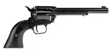 Heritage Rough Rider 22LR 6.5" Black Revolver with Laminate Wood Grips