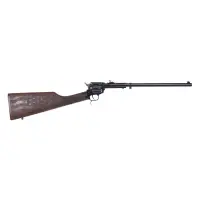 Heritage Manufacturing Rough Rider Rancher .22LR 16" 6RD Revolver Rifle with US Flag Engraved Walnut Stock and Blued Barrel