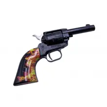 Heritage Manufacturing Barkeep Heater .22 Magnum 3" 6-Round Revolver with Flame Engraved Cylinder & Custom Grips