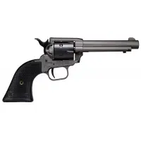 Heritage Manufacturing Rough Rider .22LR 4.75" 6RD Revolver with Tungsten Gray Frame, Black Polymer Grips