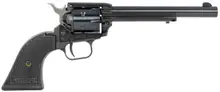Heritage Rough Rider 6.5" .22LR/.22WMR 6-Round Revolver - Black Polymer Grip, Includes Cylinder
