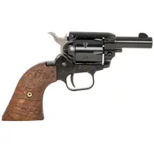 Heritage Firearms Barkeep 1776 .22 LR Rimfire Revolver with 2" Barrel, 6-Rounds, Flag Engraved Wood Grips