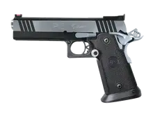 SPS Pantera 1911 Pistol .45 ACP 5in 12rd Black Chrome Polymer Grip