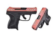 Ruger LCP II .380 ACP, 2.75" Barrel, Red/Dragon, 6RD Fixed Sights