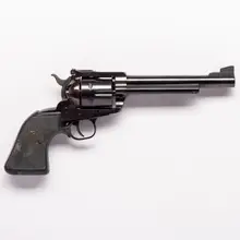 Ruger Blackhawk 357 Magnum 6.5" Blued Revolver with 6-Round Cylinder and Black Rubber Grip