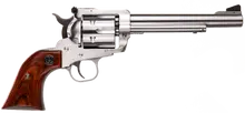 Ruger Blackhawk Stainless Steel .357 Magnum Revolver, 6.5" Barrel, 6-Round, Hardwood Grip, Model 0319