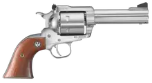 Ruger Super Blackhawk Standard Revolver, .44 Rem Mag, 4.62" Barrel, 6 Rounds, Stainless Steel with Hardwood Grip