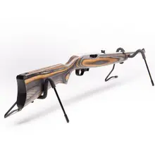 Ruger 10/22 Standard Carbine .22LR Semi-Auto Rifle with Stainless Steel Barrel and Brown/Grey Laminate Stock, 18.5-Inch, 10Rds