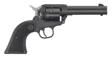 Ruger Wrangler 22LR, 4.62" Barrel, 6-Round Black Cerakote Revolver with Checkered Polymer Grip - Model 2002