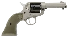 Ruger Wrangler Sheriff 22LR 3.75" Single-Action Rimfire Revolver with Silver Cerakote Finish