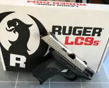 Ruger LC9S 9MM Pistol 3.12in 7RD Stainless Engraved
