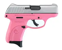 Ruger EC9S 9mm Pink Frame with Satin Aluminum Slide Pistol (3296)