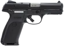 Ruger SR40 Standard 40 S&W 4.14" Black Polymer Grip Pistol 3471