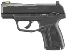 Ruger Max-9 Optic Ready 9mm Luger, 3.2" Barrel, Black Oxide Finish, Polymer Grip, 10-Round, Manual Safety, Sub-Compact Pistol