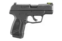 Ruger Max-9 Pro 9mm Semi-Automatic Pistol, 3.2" Barrel, Optics Ready, No Thumb Safety, 12+1 Rounds, Black Oxide Finish, Polymer Grip