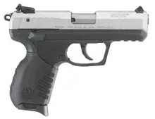 Ruger SR22 Standard .22 LR 3.5" 10-Round Pistol with Silver Anodized Aluminum Slide and Black Polymer Grip
