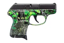 Ruger LCP 380 ACP 2.75" 6+1 Round Moon Shine Toxic Camo Polymer Grip with Blued Steel Slide