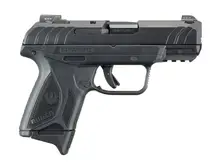 Ruger Security-9 Pro Compact 9mm Luger 3.42" Barrel 10-Round Pistol with Night Sights and Black Polymer Grip - 3815