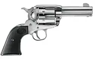 Ruger Vaquero Montado .45 LC 3.75" 6-Round Stainless Steel Revolver with Wood Grips