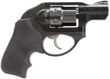Ruger LCR 22 WMR 1.87" 6-Round Revolver with Hogue Tamer Monogrip - Matte Black, Model 5414