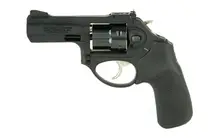 Ruger LCRX .22 WMR 3" Matte Black Revolver with 6-Round PVD Cylinder and Hogue Tamer Monogrip - Model 5437
