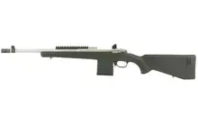 Ruger Gunsite Scout 308 Win Bolt-Action Rifle - 16.1" Stainless Steel Barrel, Matte Finish, Synthetic Stock, 10+1 Round Capacity, Optics Ready - Model 6829
