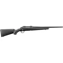 Ruger American Compact Bolt-Action Rifle, 7MM-08 Rem, 18" Barrel, 4-Round, Matte Black, Synthetic Stock - 6909