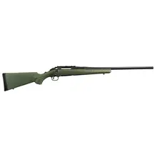 Ruger American Predator 22-250 REM Bolt-Action Rifle, 22" Threaded Barrel, Moss Green Synthetic Stock, Matte Black Alloy Steel, 4+1 Rounds, Flush Fit Magazine - Model 6945