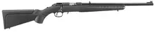 Ruger American Rimfire Compact Bolt-Action Rifle - .22 LR, 18" Barrel, 10+1 Rounds, Black Satin Blued