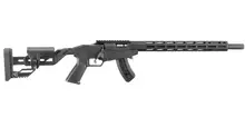 Ruger Precision Rimfire .22 WMR, 18" Threaded Alloy Steel Barrel, 15+1 Rounds, Adjustable Quick-Fit Precision Stock, Black Anodized Finish - Model 8404