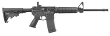 Ruger AR-556 Semi-Automatic Rifle, 5.56 NATO/.223 Rem, 16.1" Barrel, 30+1 Rounds, Black Anodized Finish, Adjustable Stock - Model 8500