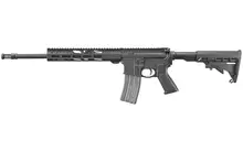 Ruger AR-556 Semi-Automatic Rifle - .300 AAC Blackout, 16.1" Barrel, 30+1 Rounds, M-LOK Free-Float Handguard, 6-Position Stock, Anodized Black