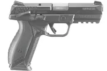 Ruger American Duty Pistol 9mm Luger, 4.2" Barrel, Black Nitride Stainless Steel Slide, Manual Safety, 17-Round Capacity - Model 8608