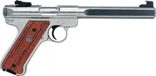 Ruger Mark III Competition Stainless Pistol .22 LR 6.78in Slab 10rd