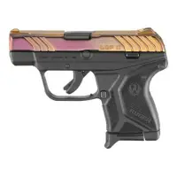 Ruger LCP II Premier .380 ACP, 2.75" Barrel, Red with Scroll Engraving, 6-Rounds