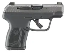 Ruger LCP Max 380 ACP, 2.8" Barrel, 10-Round, Cobalt Cerakote Finish, Tritium Front Sights, Double Action Only, Compact Polymer Frame Pistol
