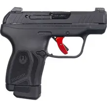 Ruger LCP Max Elite .380 ACP, 2.8" Barrel, 10/12 Rounds, Black with Red Trigger