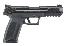 Ruger-57 Semi-Automatic Pistol, 5.7x28mm, 4.94" Barrel, 10 Rounds, Black Polymer Frame, Black Oxide Steel Slide, Optics Ready - Model 16402