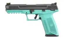 Ruger 57 TALO 5.7x28mm Turquoise Semi-Auto Pistol with 4.94" Barrel and 20-Round Capacity