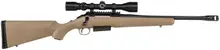 Ruger 16961 American Bolt 450 Bushmaster 16.12" with Weaver 3-9x40mm, Flat Dark Earth Matte Black, Right Hand