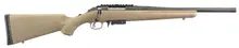 Ruger American Ranch Bolt-Action Rifle, 7.62x39mm, 16.12" Threaded Barrel, Flat Dark Earth Synthetic Stock, 5-Round Capacity - Model 16976