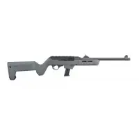 Ruger PC Carbine Backpacker 9mm, 16.1" Threaded Barrel, 10-Round, Stealth Gray, Optics Ready Semi-Automatic Rifle (19134)
