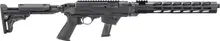 Ruger PC Carbine 9mm Luger Semi-Auto Rifle with 16.12" Barrel and 10rd Magazine - Black