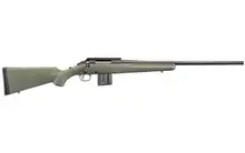 Ruger American Predator 6.5 Grendel 22" Bolt-Action Rifle with AR-Style Magazine, Moss Green Synthetic Stock, and Threaded Barrel - Model 26922
