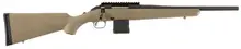 Ruger American Ranch Bolt-Action Rifle, .300 Blackout, 16.12" Threaded Barrel, 10+1 Rounds, Flat Dark Earth Synthetic Stock - Model 26968