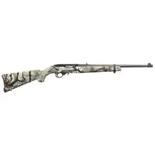 Ruger 10/22 Carbine Semi-Automatic .22LR Rifle with 18.5" Barrel, Go Wild Rock Star Camo, 10+1 Rounds