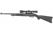 Ruger 10/22 Carbine 22LR, 18.5" Barrel, Semi-Auto Rifle with Viridian EON 3-9x40 Scope, Black Synthetic Stock, 10-Round Magazine