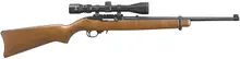 Ruger 10/22 Carbine .22LR 18.5" Semi-Auto Rifle with Viridian EON 3-9x40 Scope and Hardwood Stock