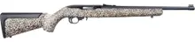 Ruger 10/22 Compact Leopard Print 22LR Semi-Auto Rifle with 16.12" Barrel and 10-Round Capacity